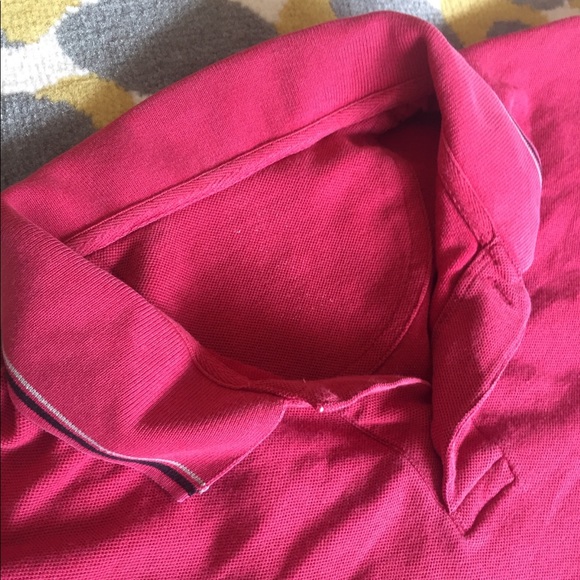 Vintage styled Red Cropped Polo - Picture 4 of 6